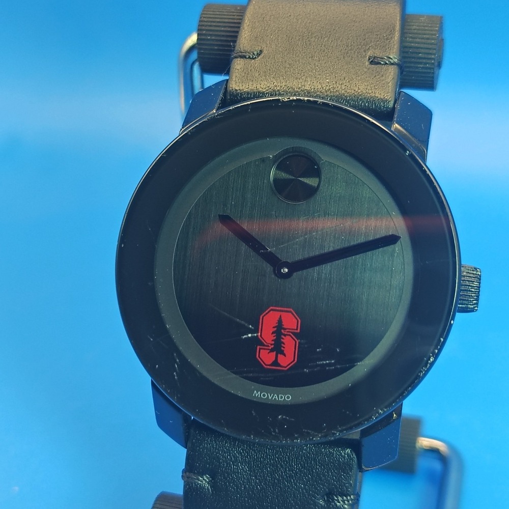 2019 Movado Bold Limited Edition Varsity Stanford Swiss Mens Quartz Watch